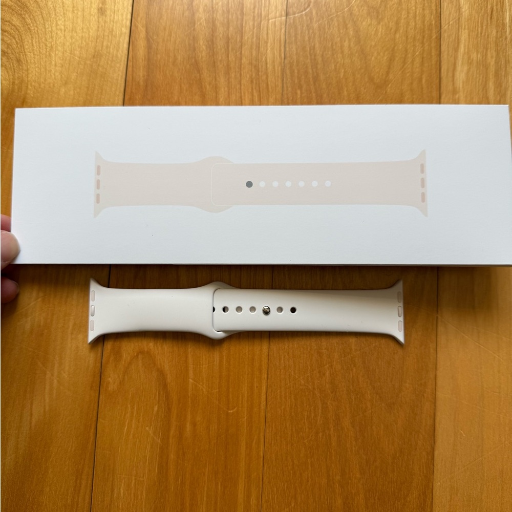 Apple Smartwatch sport band in Blush